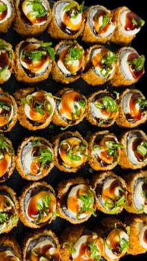 Hot Roll da Temakeria Zoey Penha